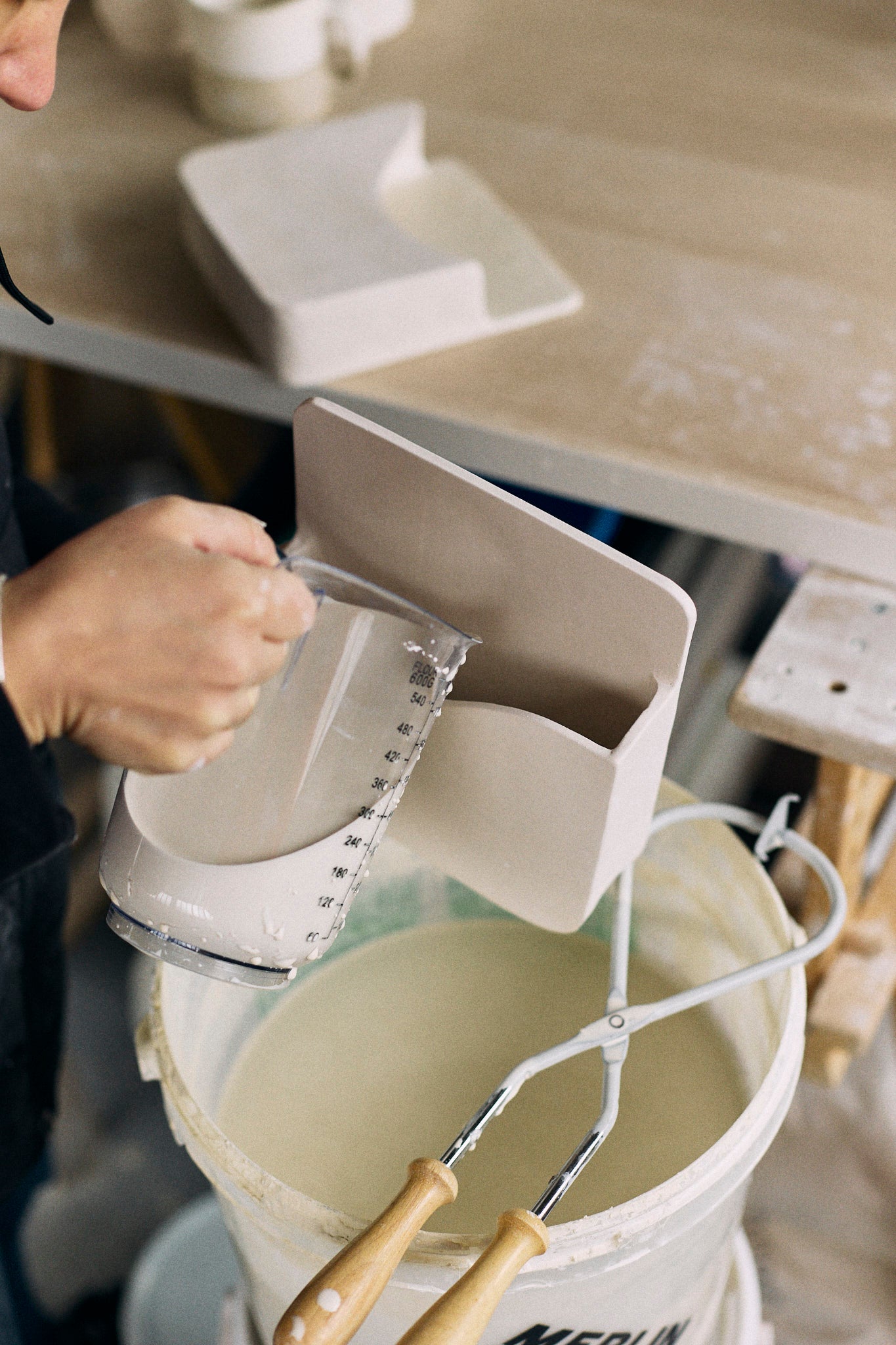 Cours de Poterie - Emaillage