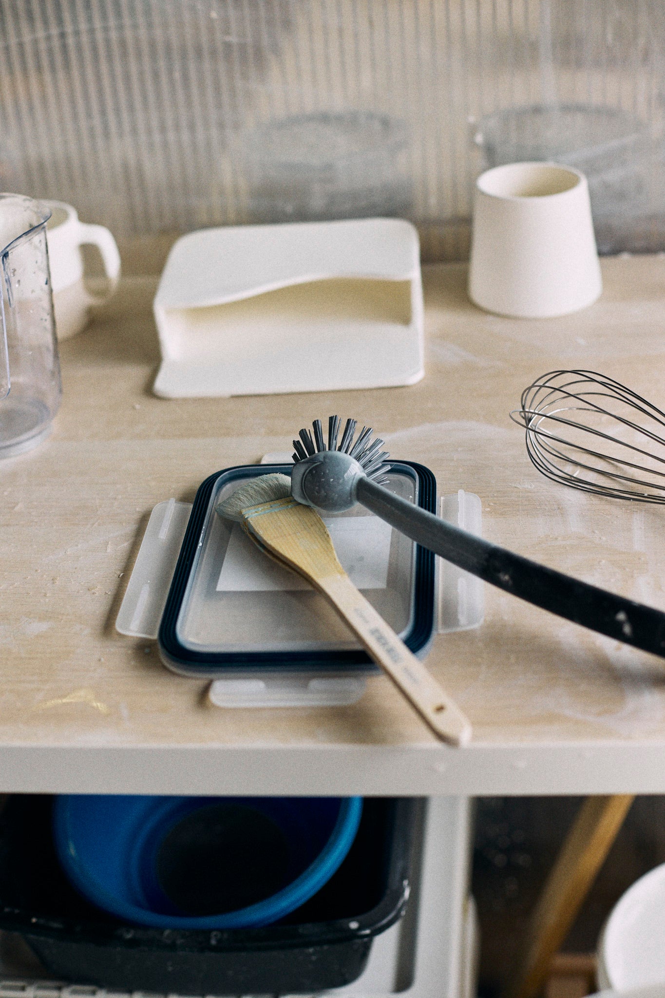 Cours de Poterie - Emaillage