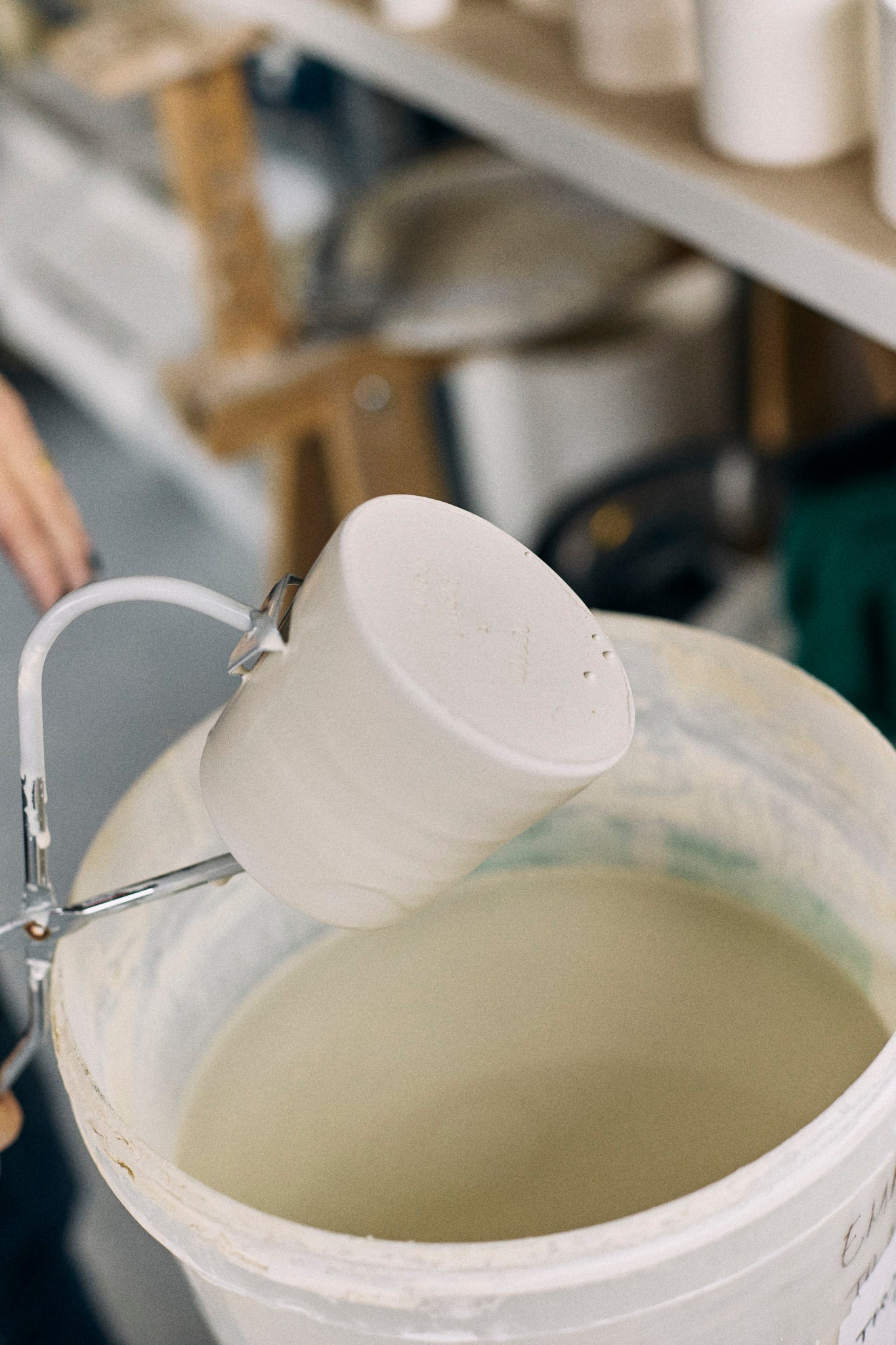 Cours de Poterie - Emaillage