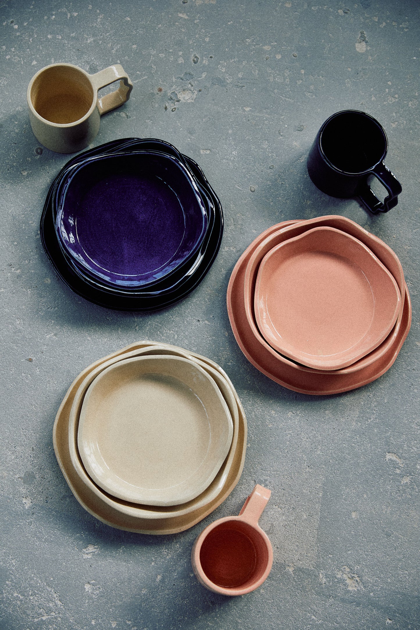 Assiette OLA Rose