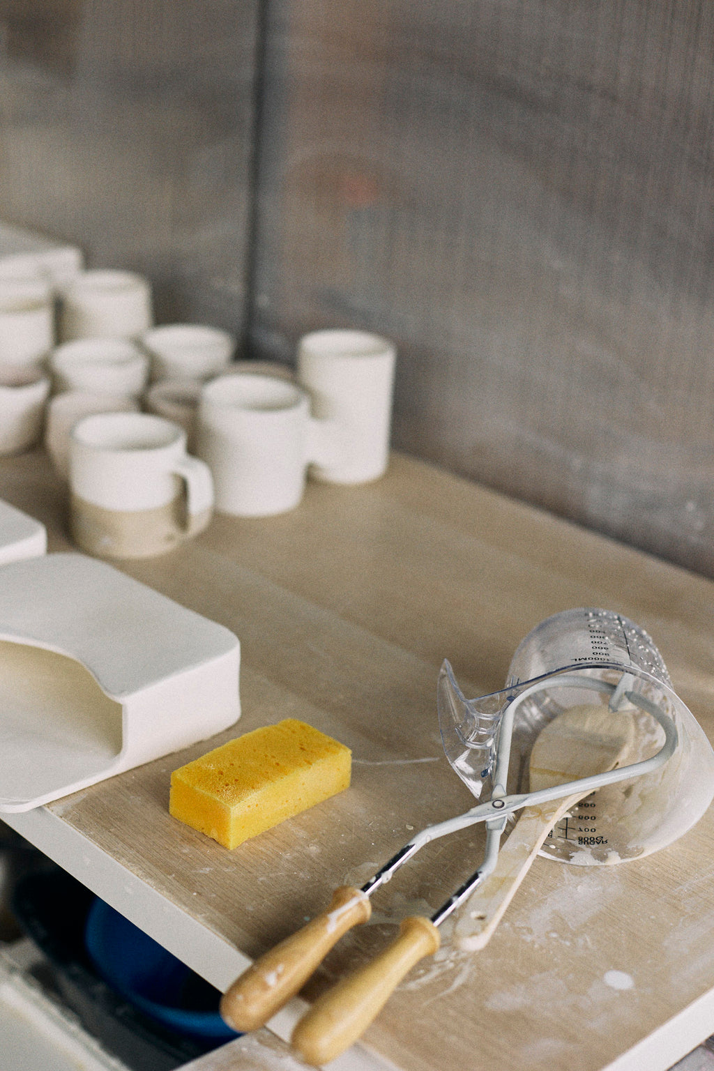 Cours de Poterie - Emaillage