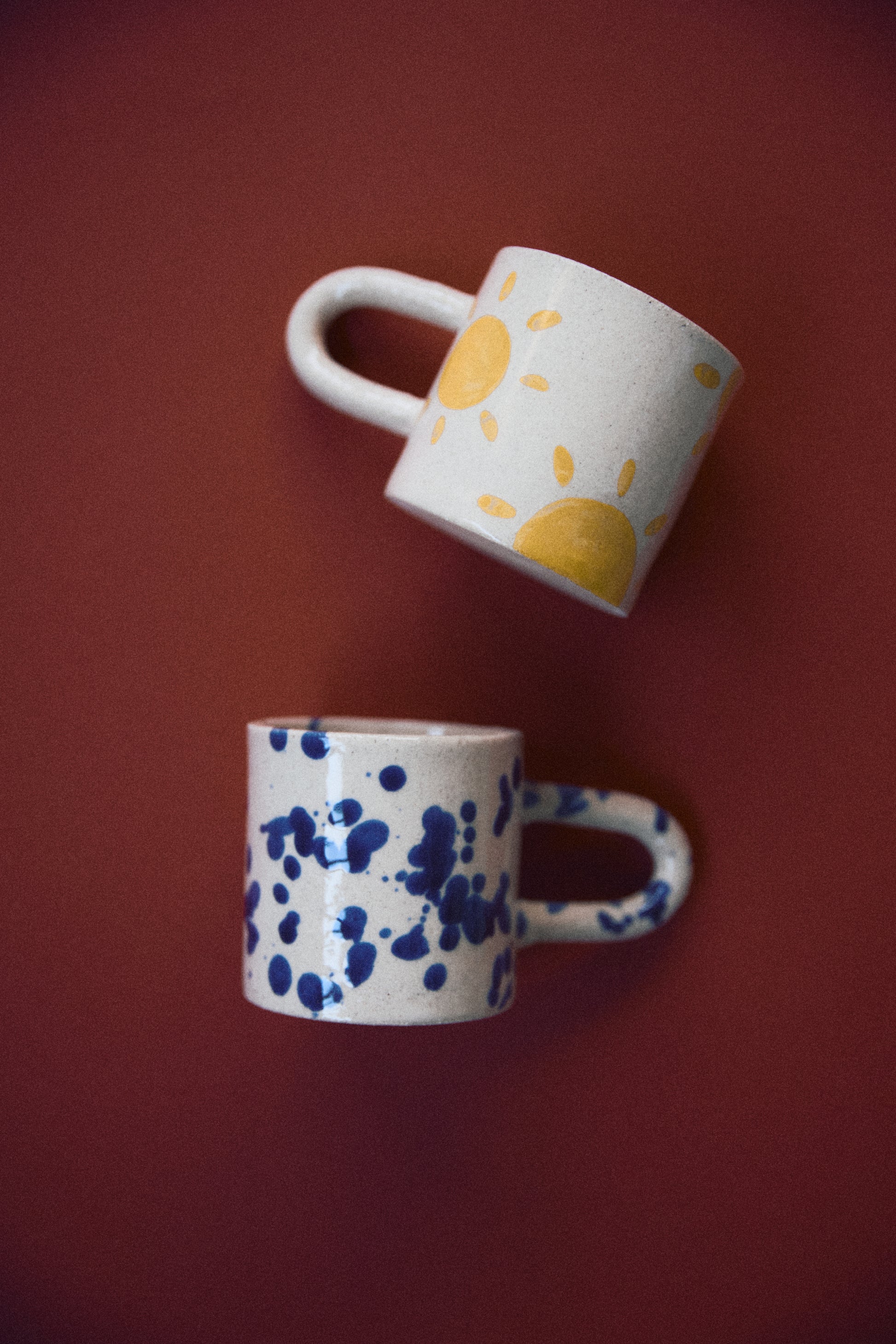 Duo tasse Polka et tasse Sole Mio