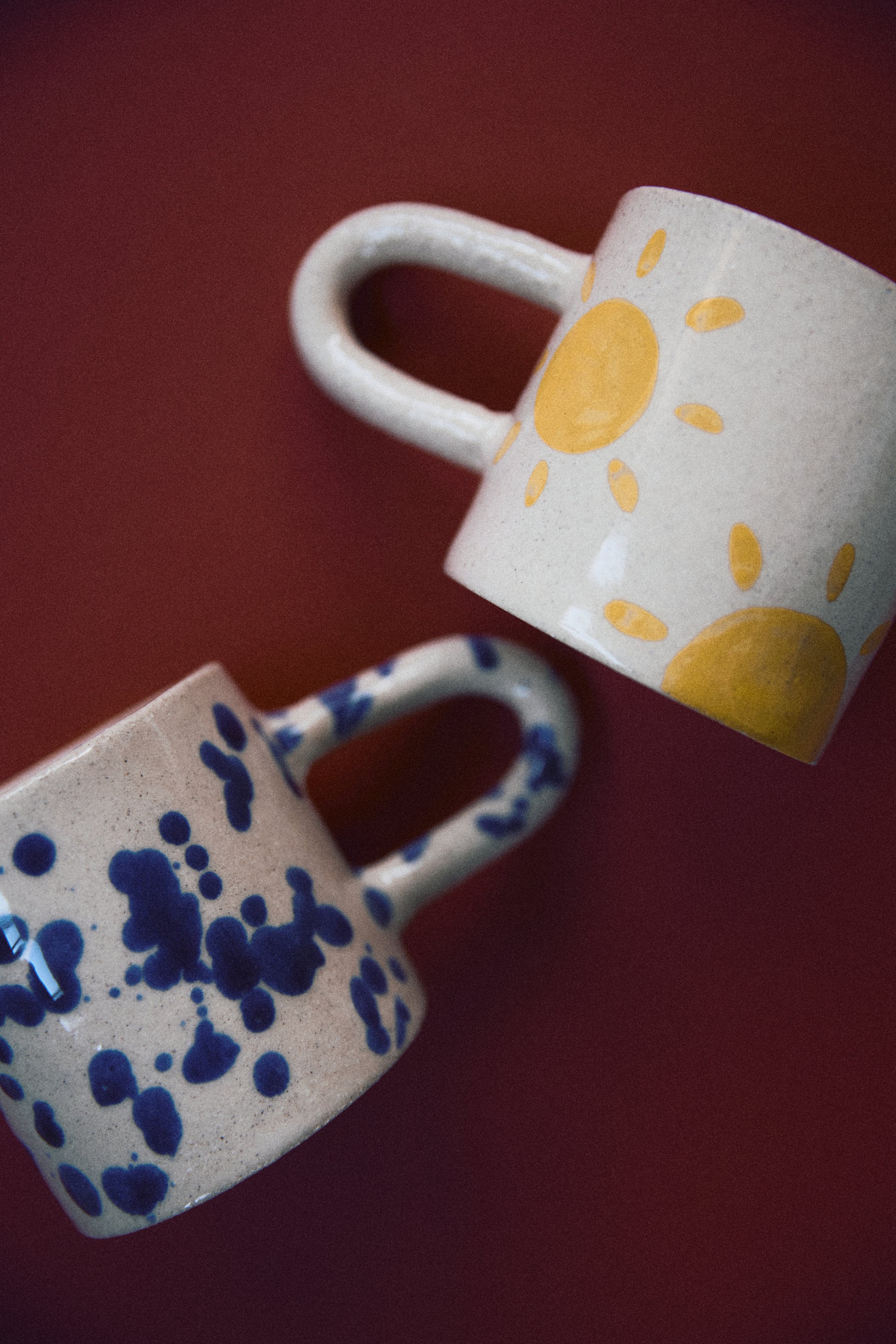 Duo tasse Polka et tasse Sole Mio