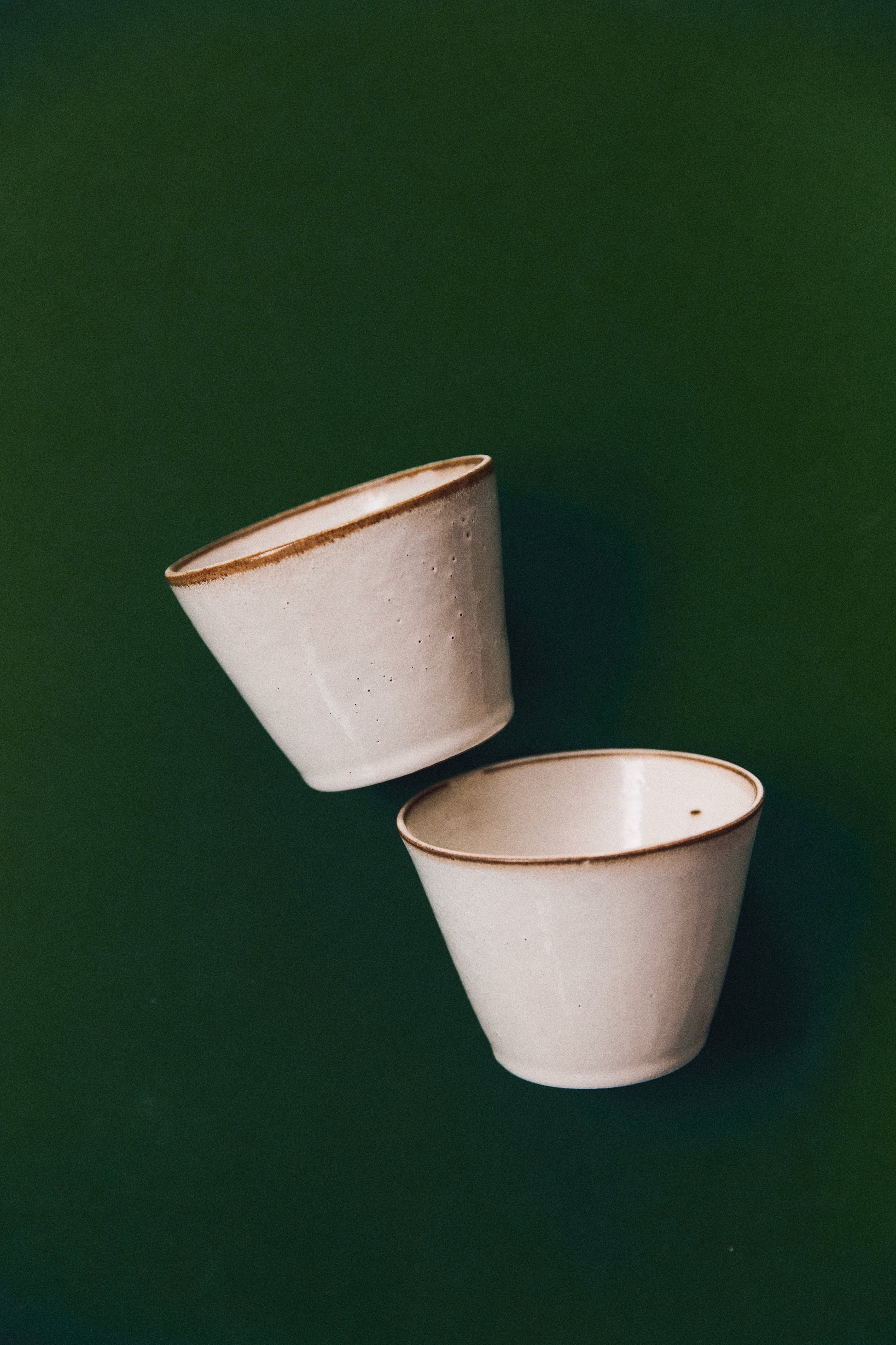 Lot 2 Bols ONA Tournés Craie