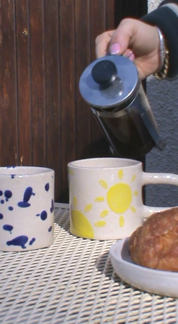 Duo tasse Polka et tasse Sole Mio